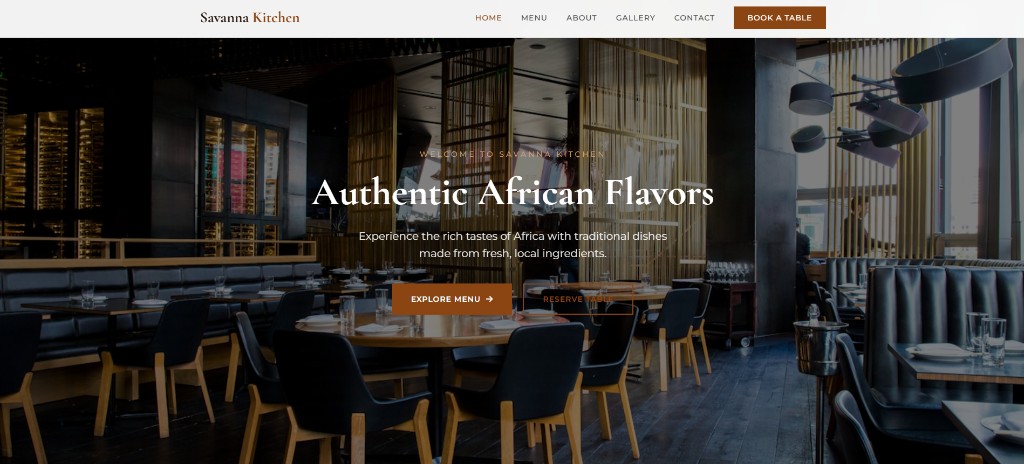 Savanna Kitchen